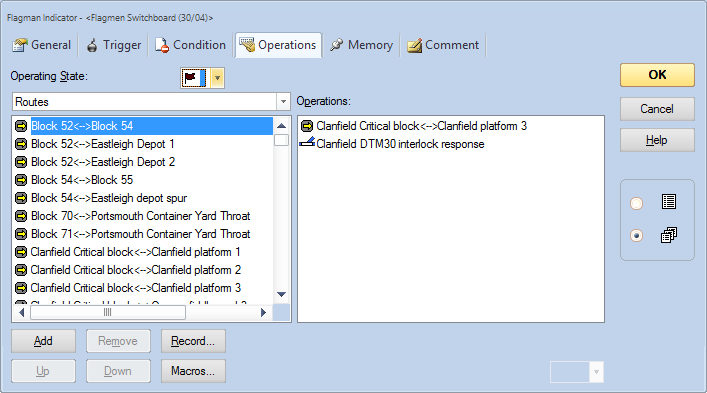 clanfield dtm30 operation deactive