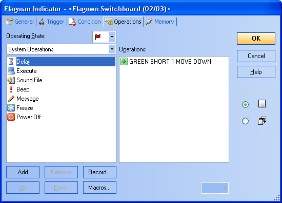 move_down_flagman_operation