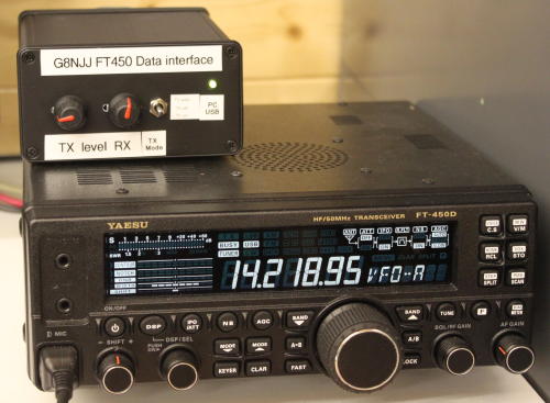 ft450 with data interface